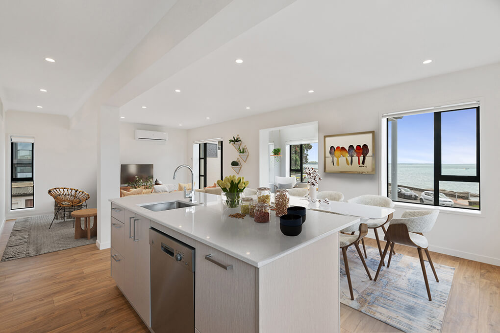 Unit 3 | Dining Open Kitchen