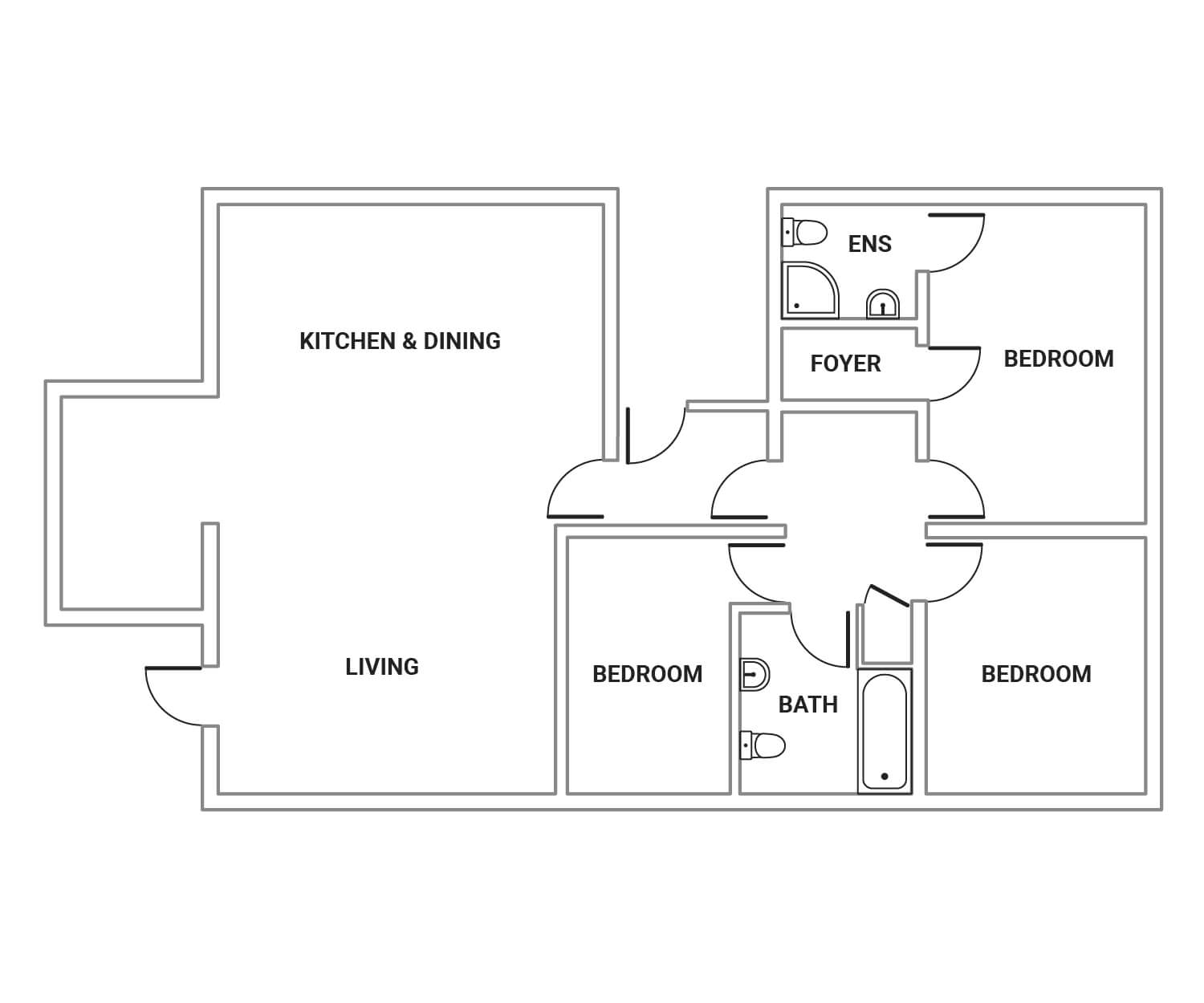 Floor Plan | Unit 3