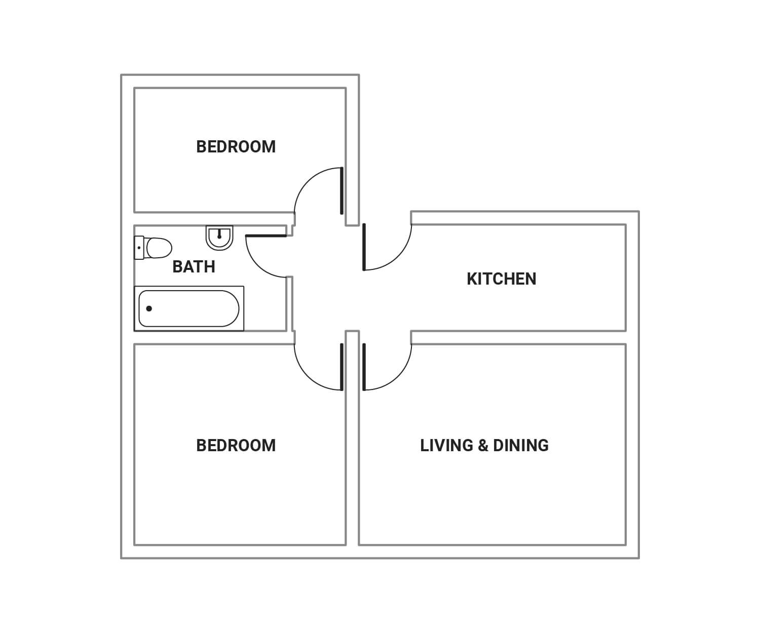 Floor Plan | Unit 6